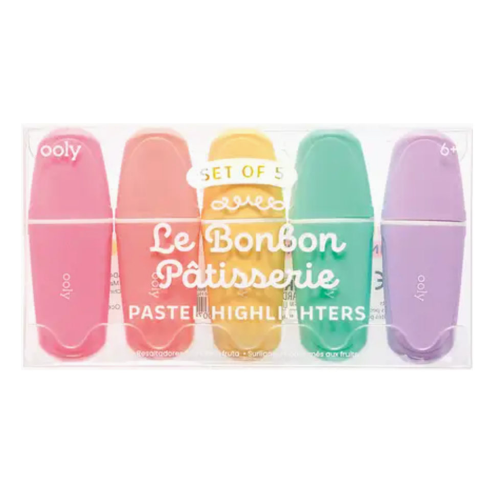 le bonbon patisserie pastel highlighters