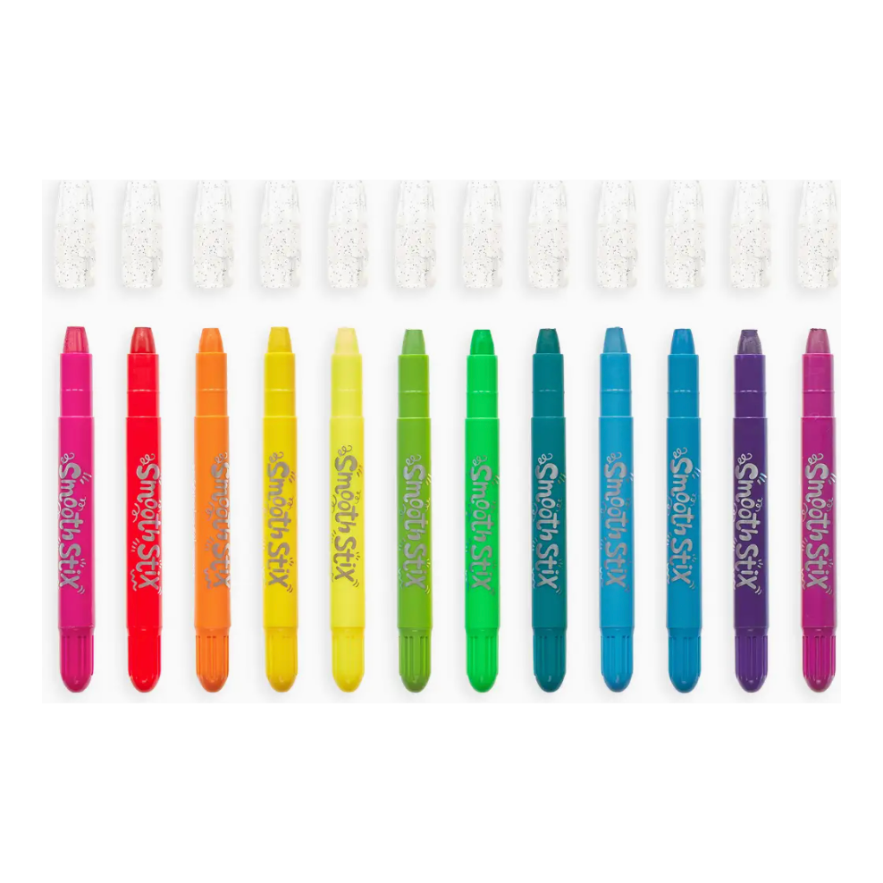 smooth stix watercolor gel crayons | set of 24 colors