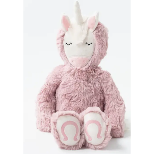 unicorn plush snuggler + intro book  | authenticity