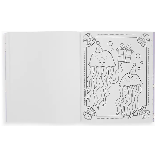 color-in book in outrageous ocean