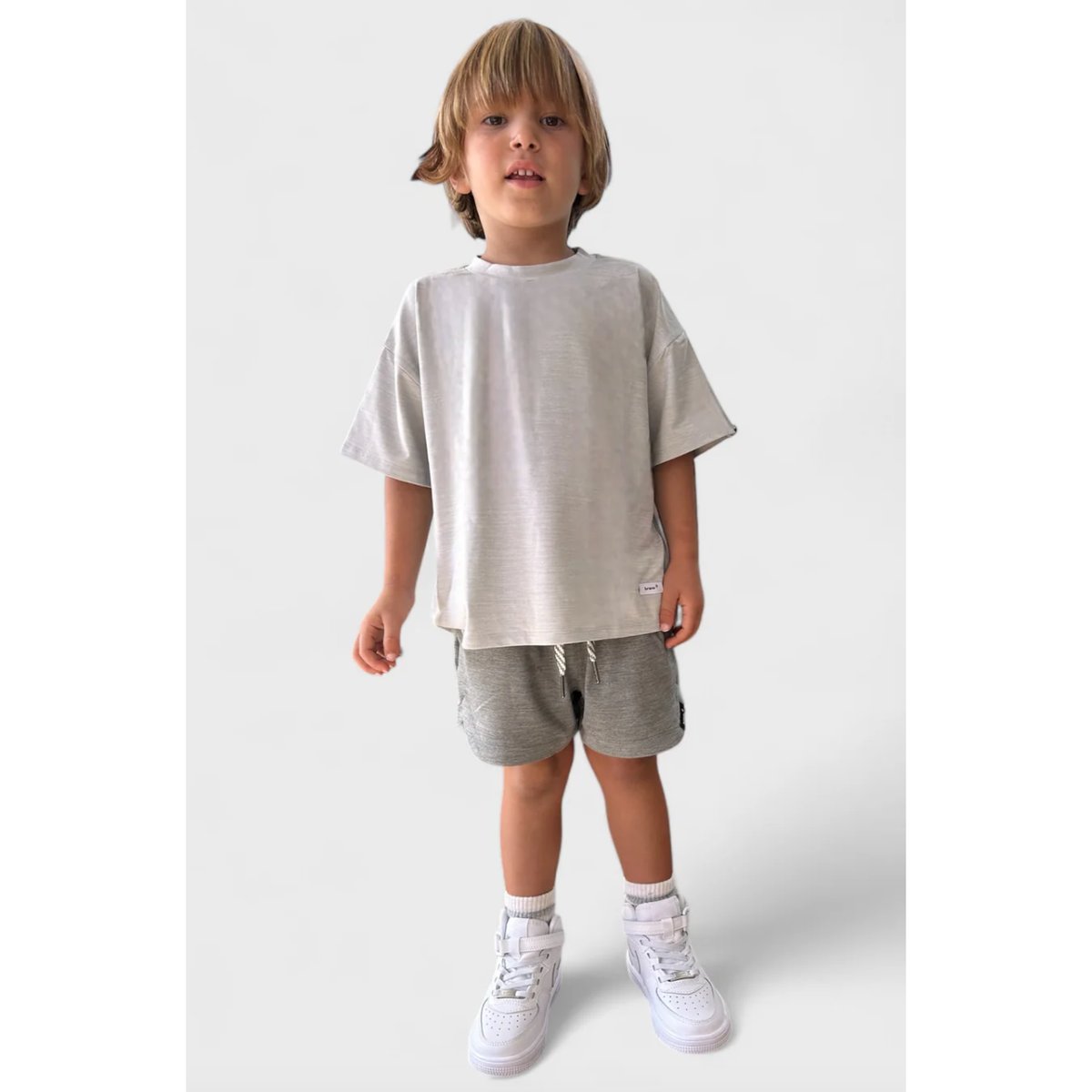 shaker shorts || charcoal