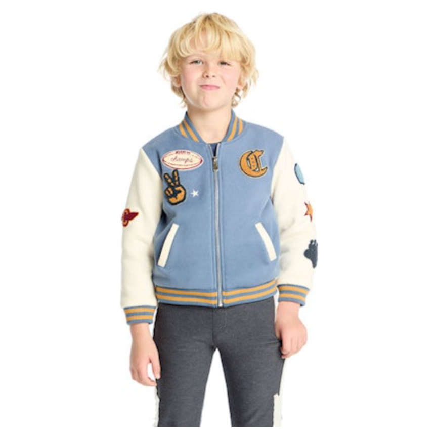 allan bomber jacket | blue