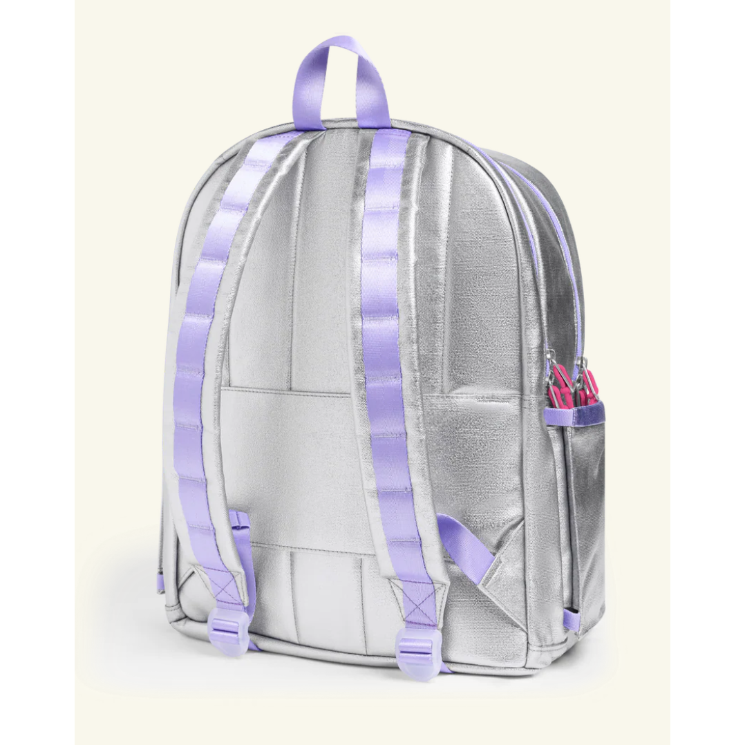 kane kids double pocket backpack | sequin wave