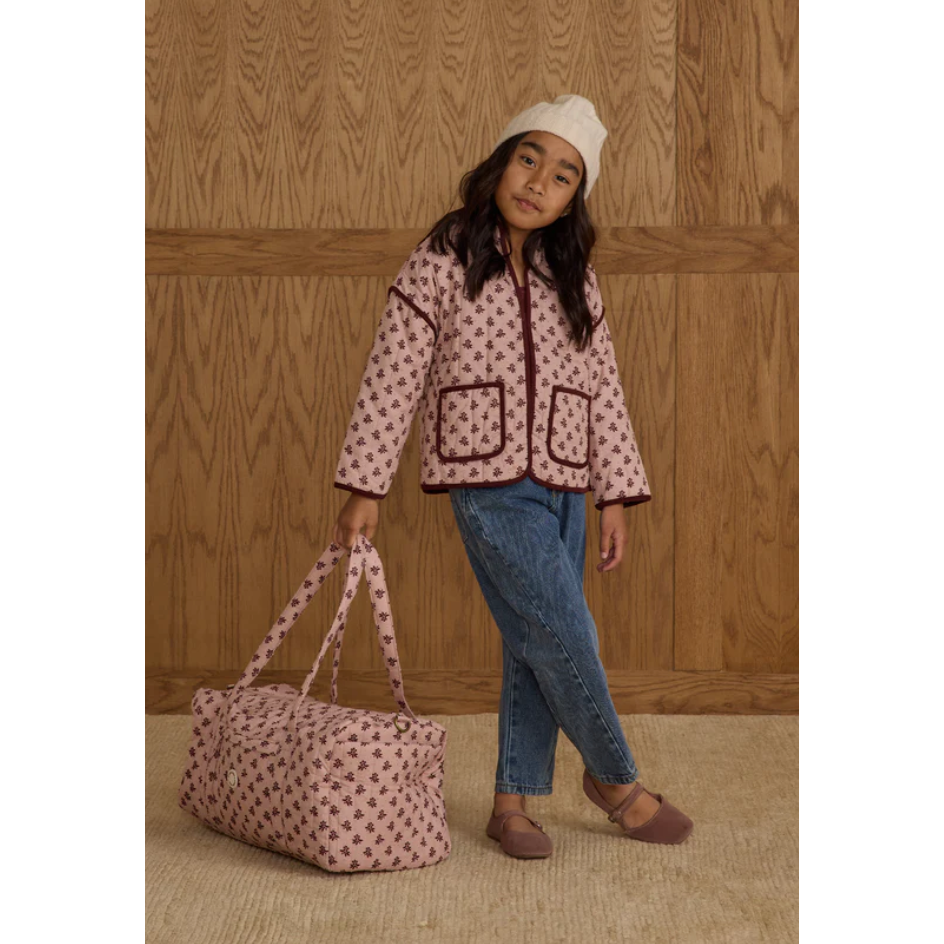 weekender bag | blush fleur