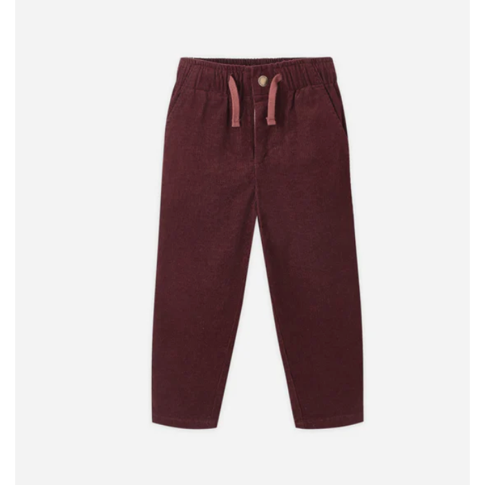 kalen pant || burgandy