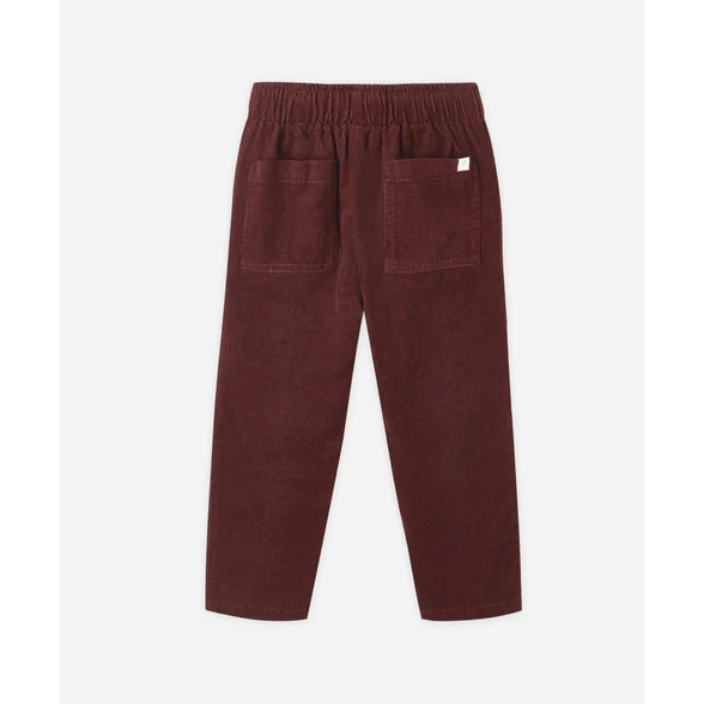 kalen pant || burgandy