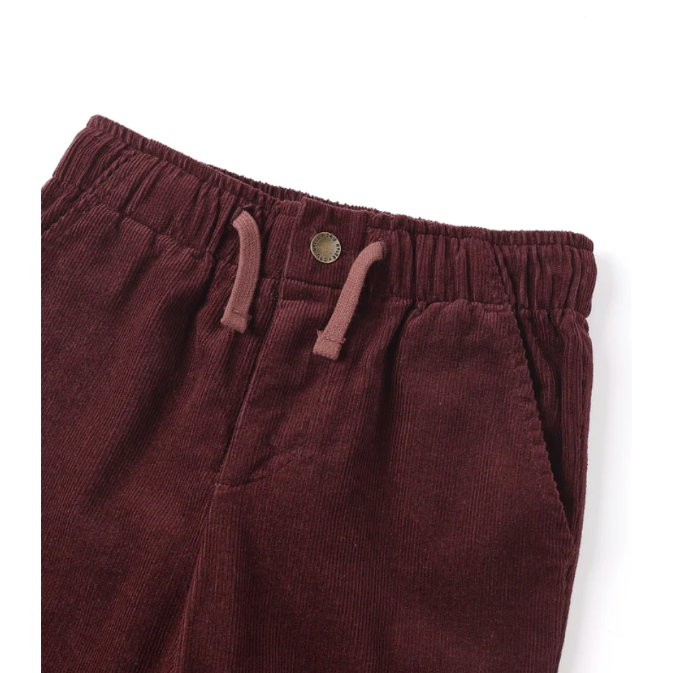 kalen pant || burgandy