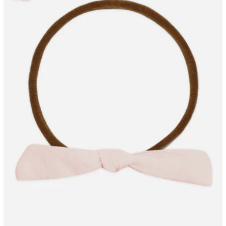 little knot headband | blush