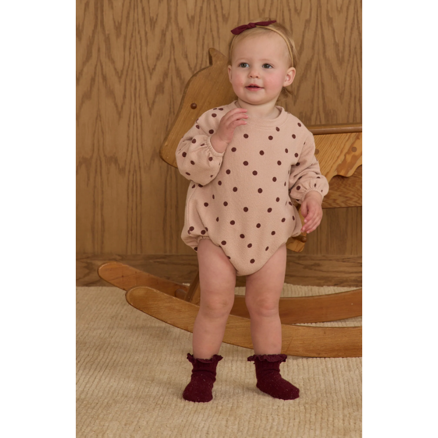 little knot headband | burgandy