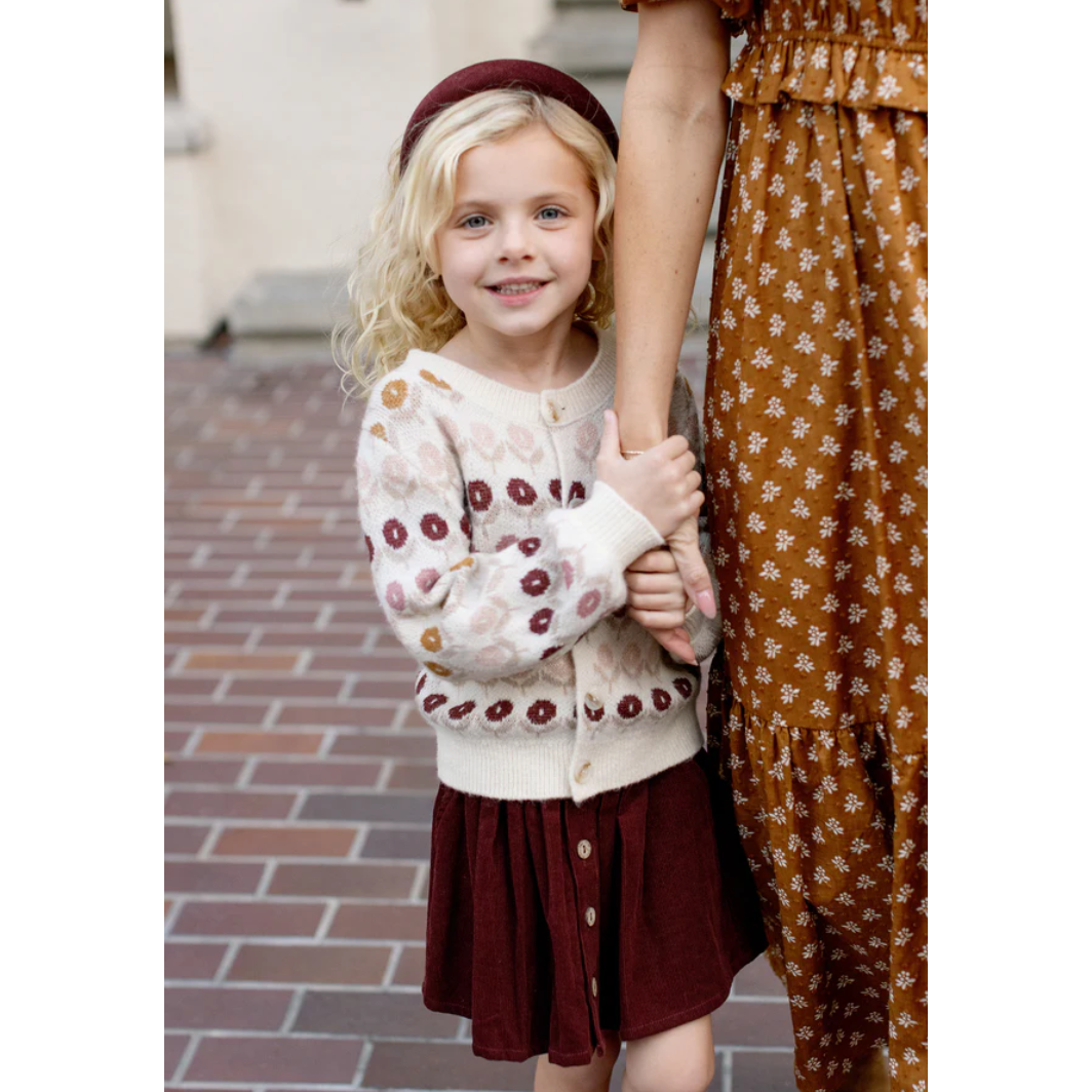 padded headband | burgandy