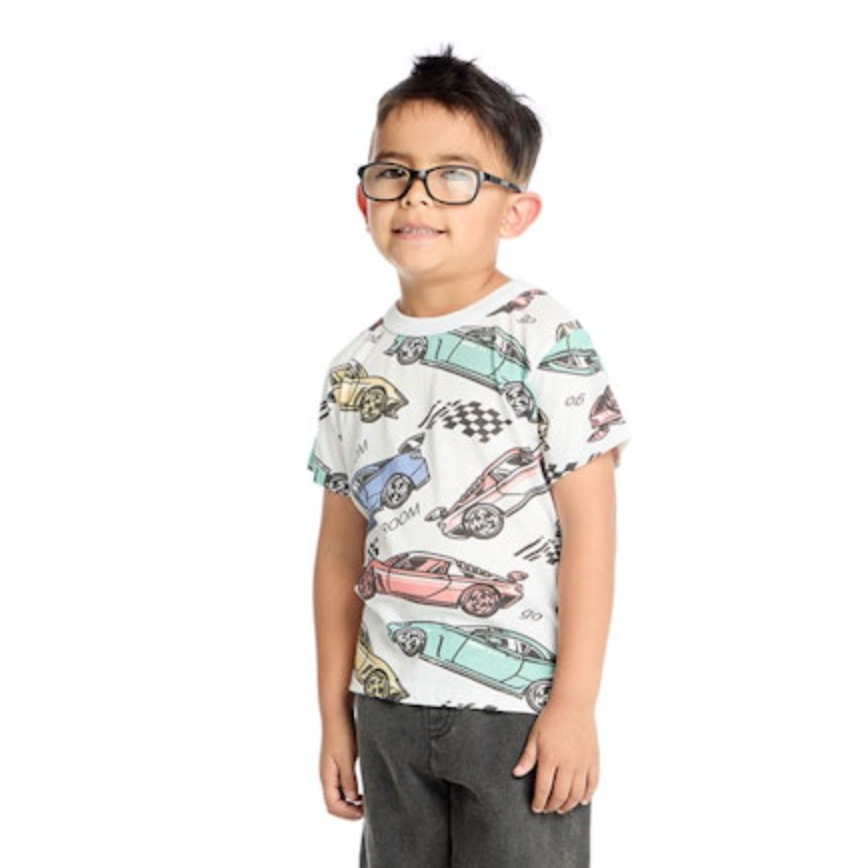 extreme speed racing tee | white