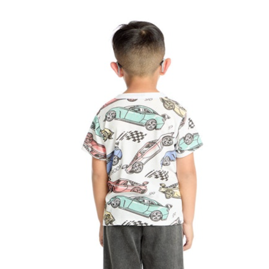 extreme speed racing tee | white