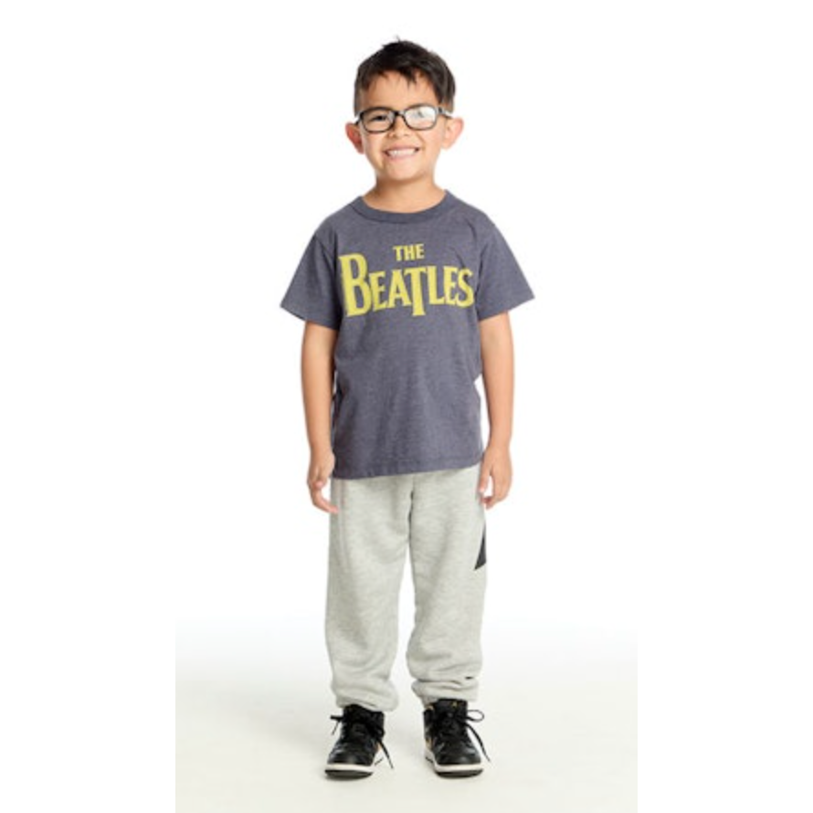 black bolt pants | heather grey