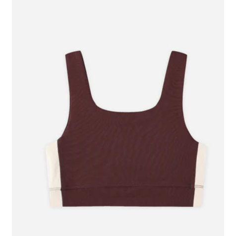 swift sports bra || burgundy