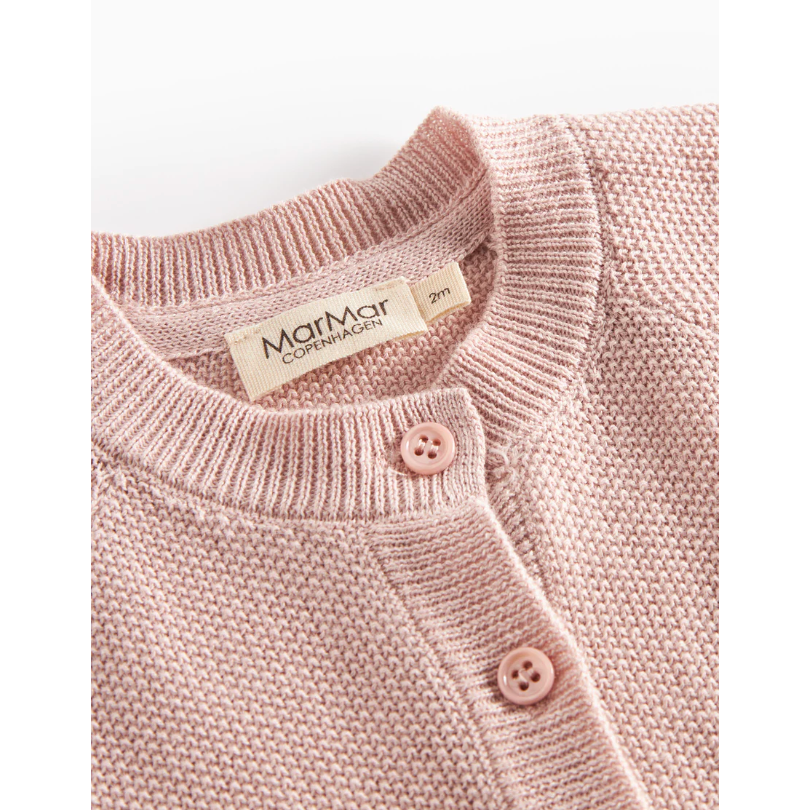 taki, knit cardigan | faded rose