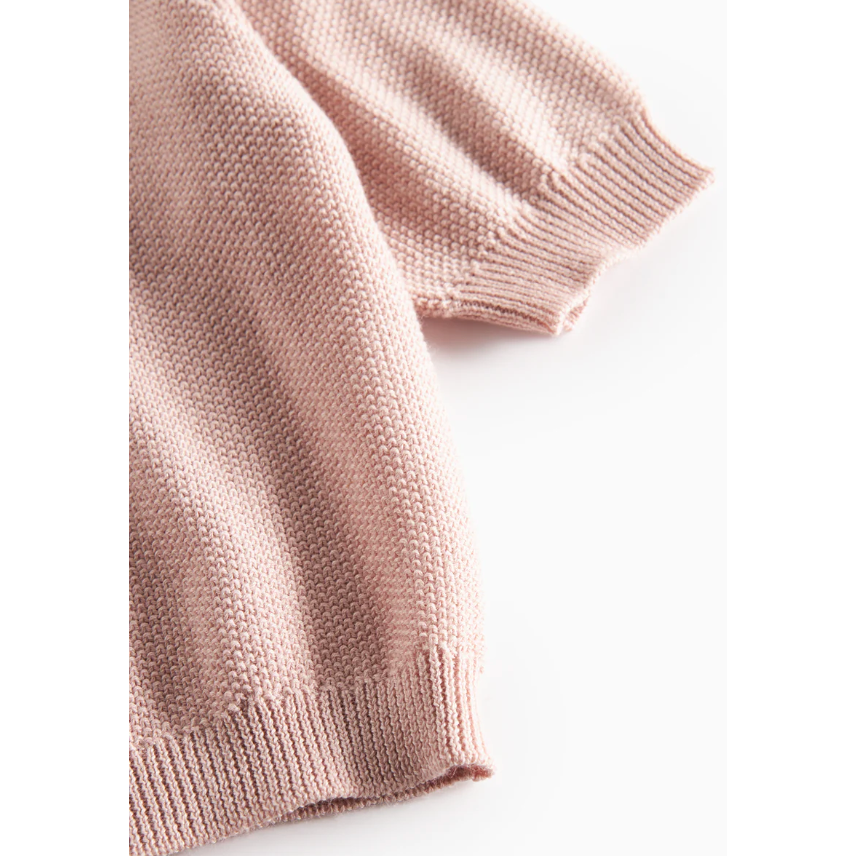 taki, knit cardigan | faded rose