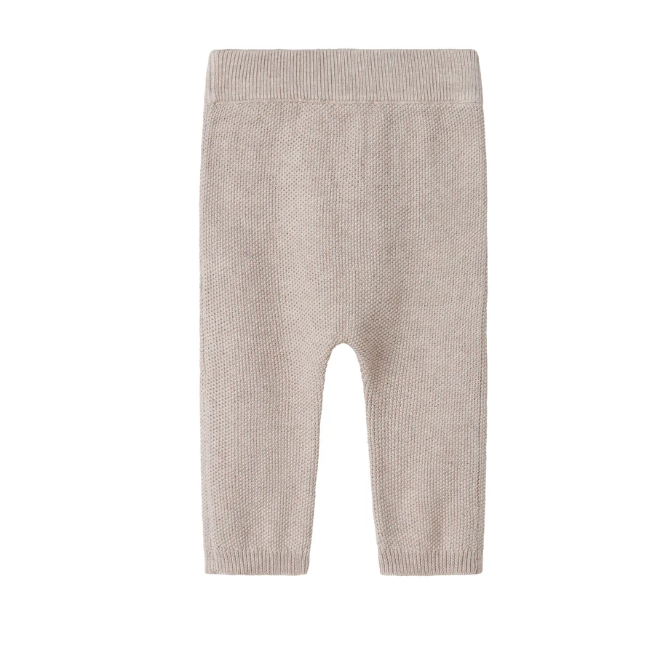 pira, knit pants | cashew melange
