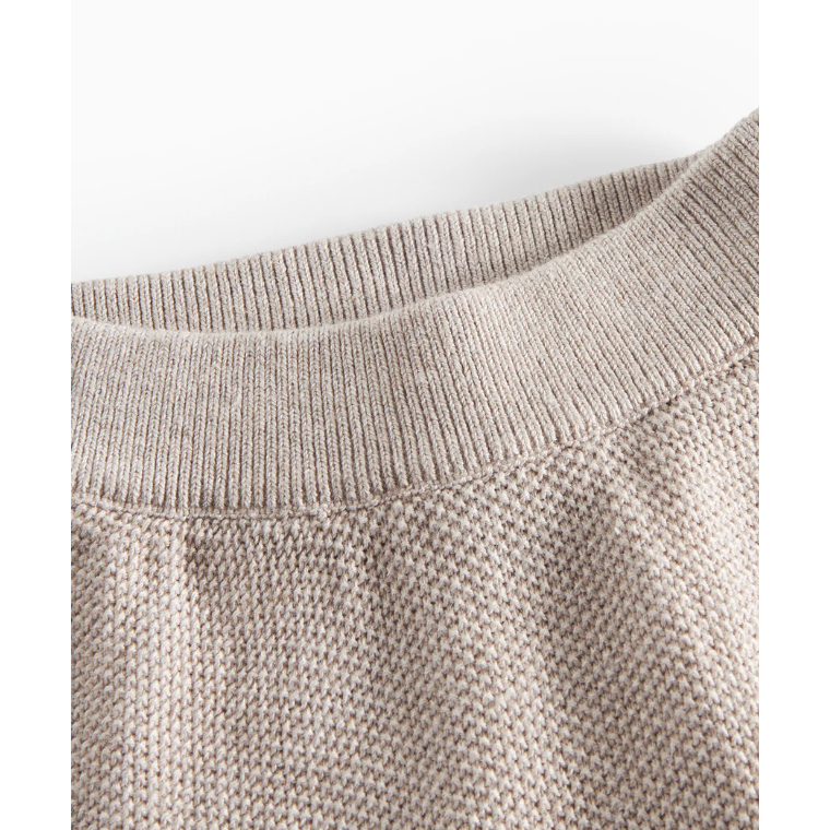 pira, knit pants | cashew melange