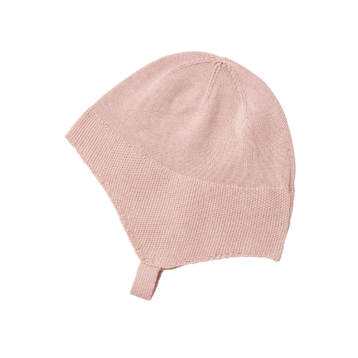 aly, knit hat | faded rose