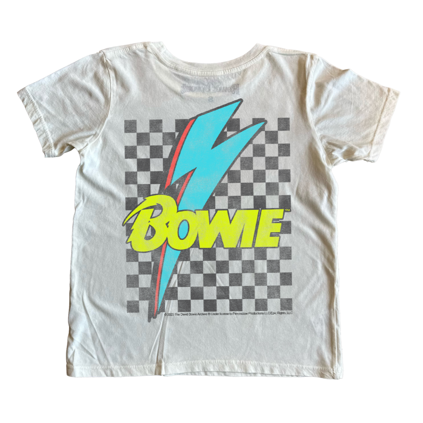 bowie checker short sleeve tee