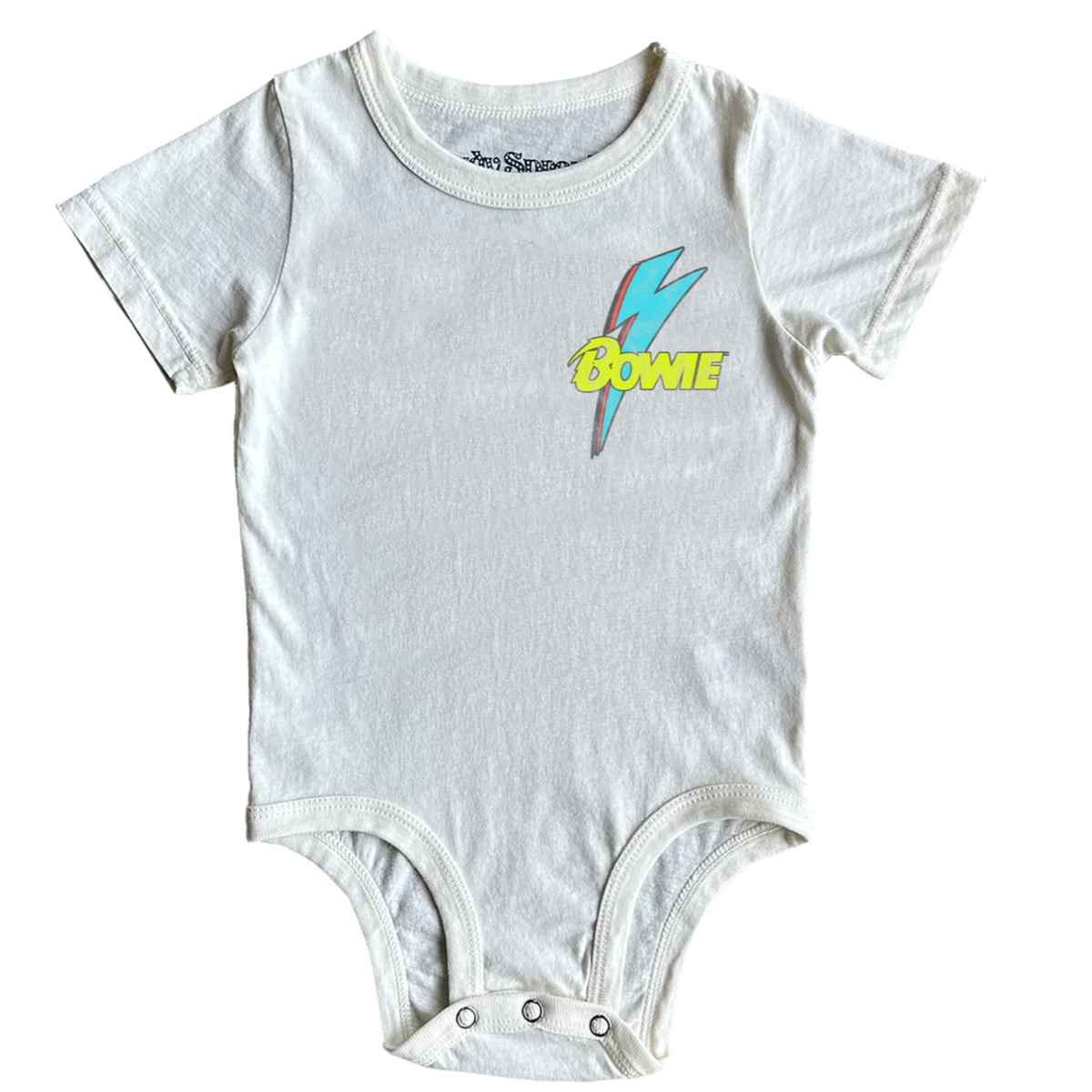bowie checker ss onesie onesie