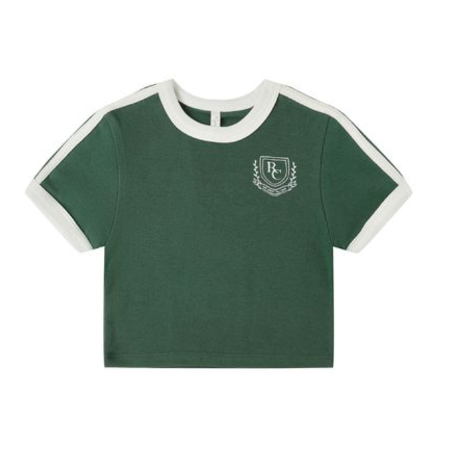 jersey tee || green