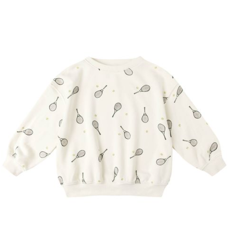 relaxed sweatshirt || tennis