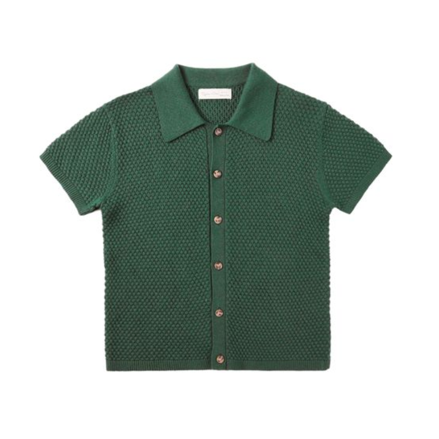 aiden polo || green