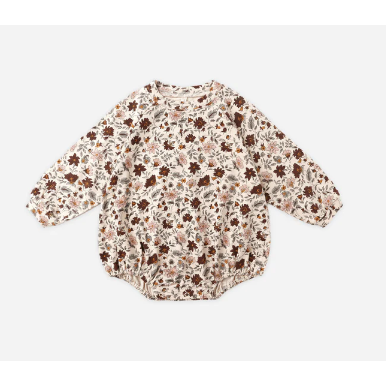 crewneck romper | posy