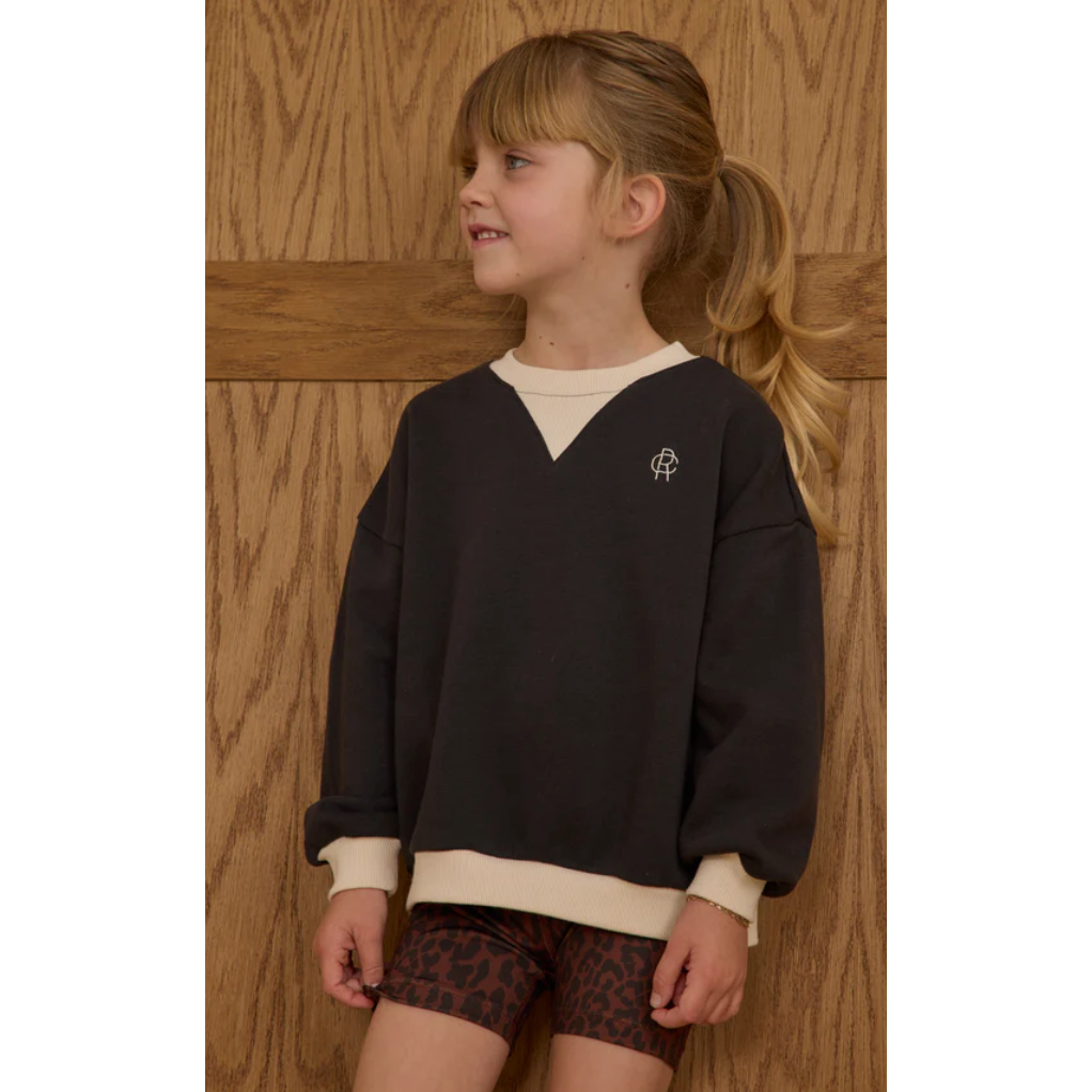 rylan sweatshirt || black