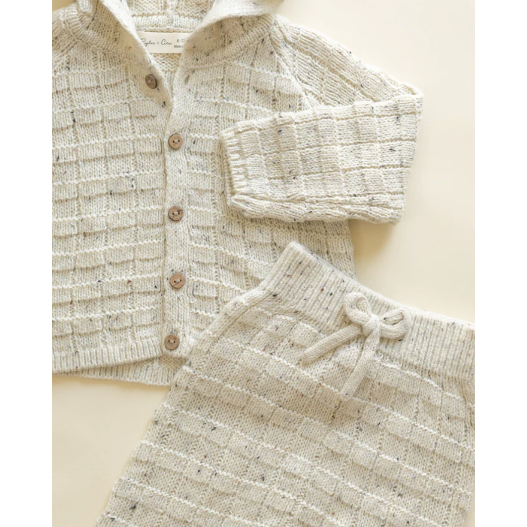 gabel pant || oatmeal speckle