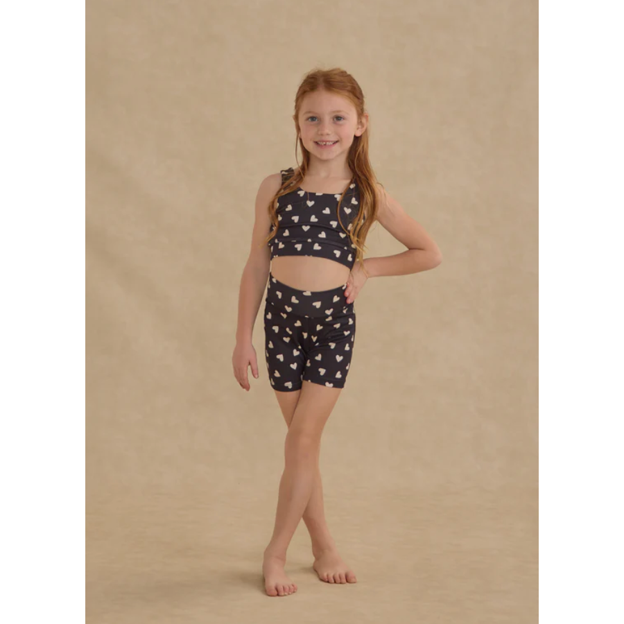 swift sports bra || hearts