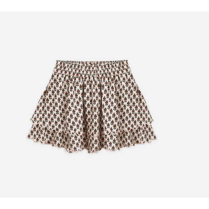 rose mini skirt || harvest floral