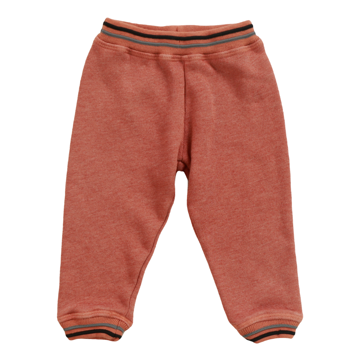 sweatpant with sport band | brown