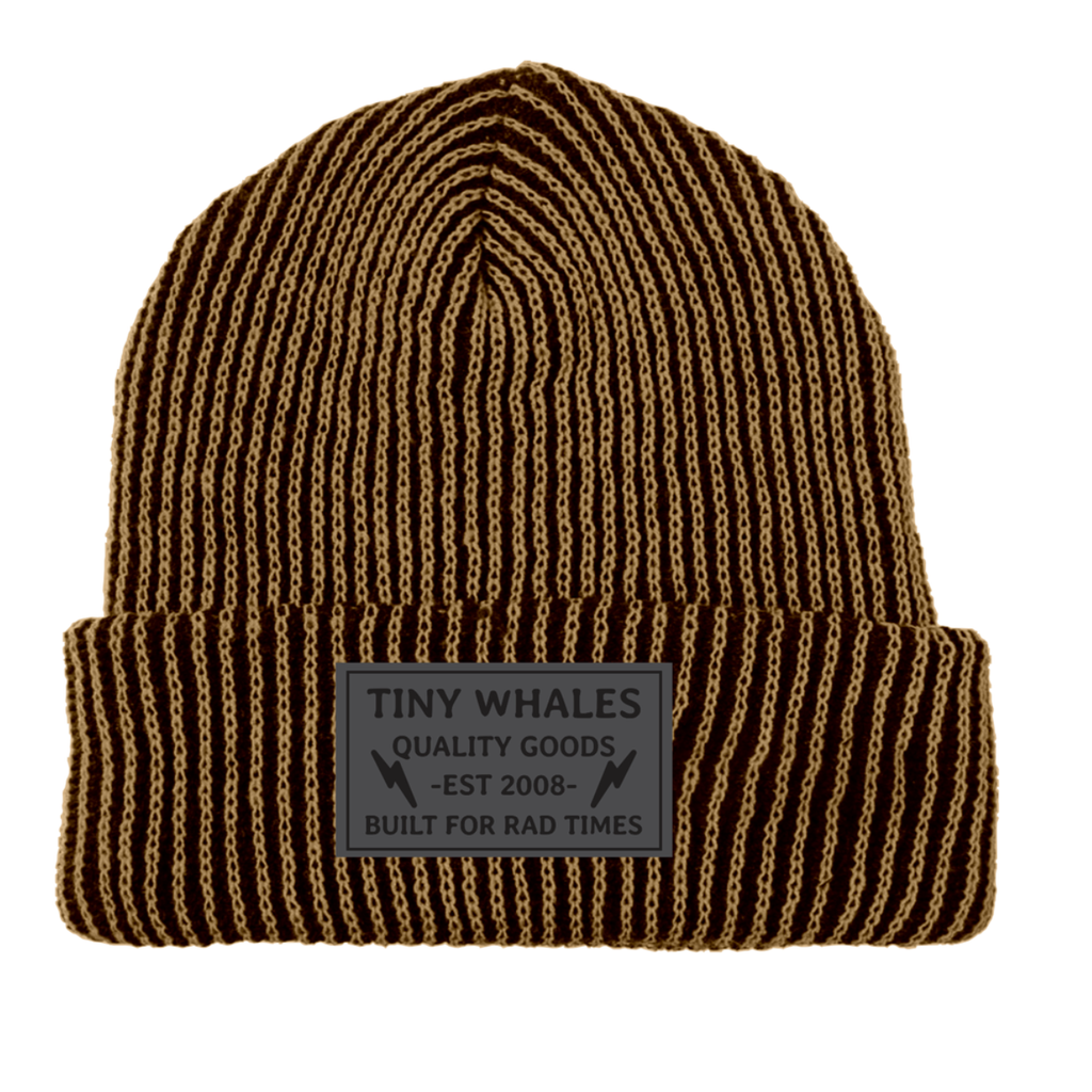 woodsman beanie | sand / brick