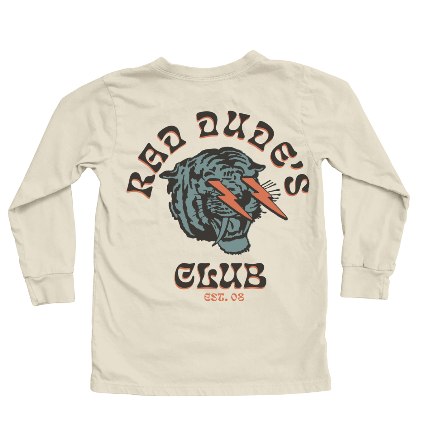rad dude long sleeve tee | cinder