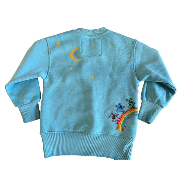 grateful dead rainbow bears crew | blue