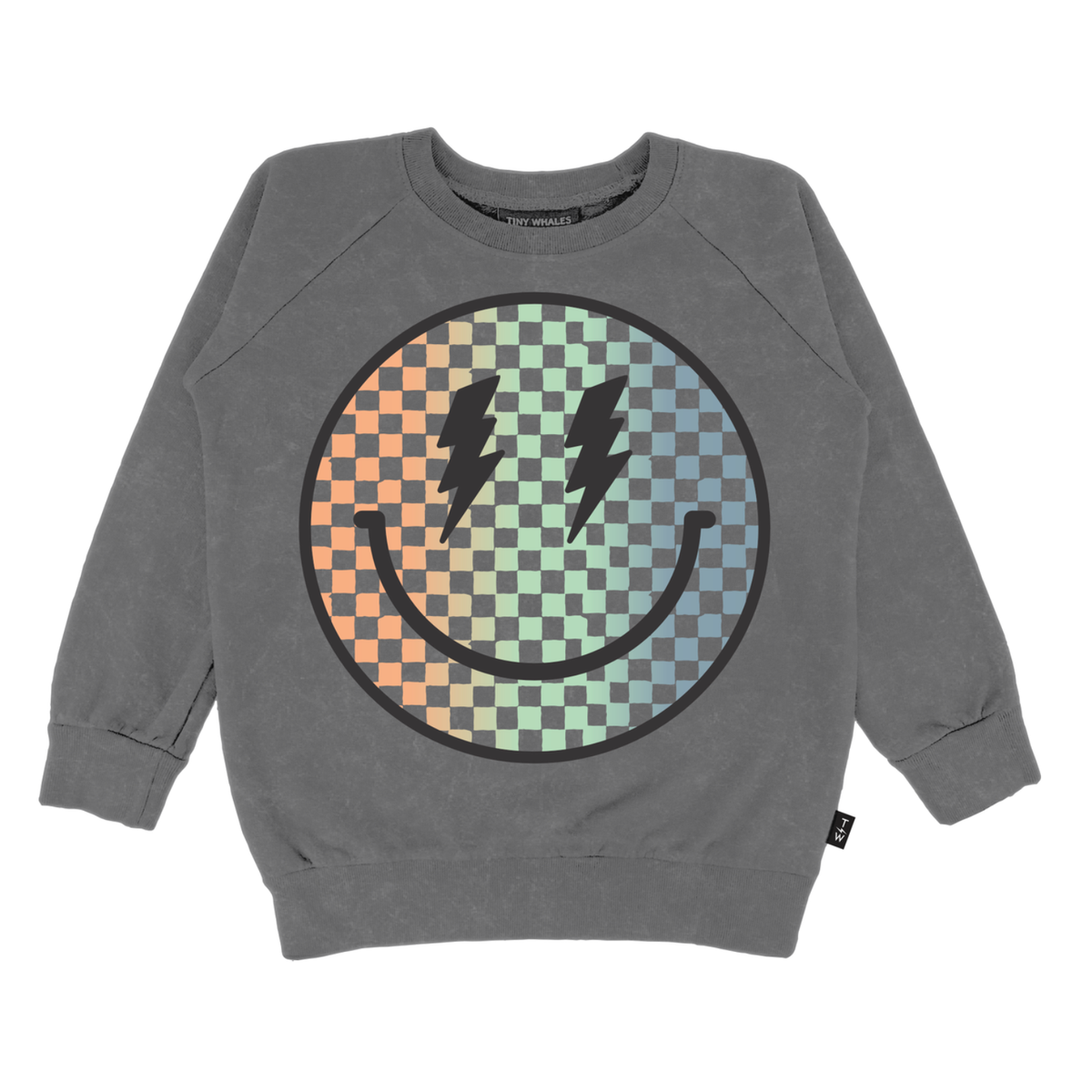 totally chill crewneck sweatshirt | mineral black