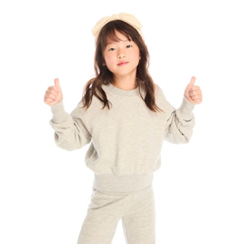 danni pullover | heather grey