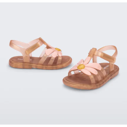 hip bloomy baby | pearlish brown / pink