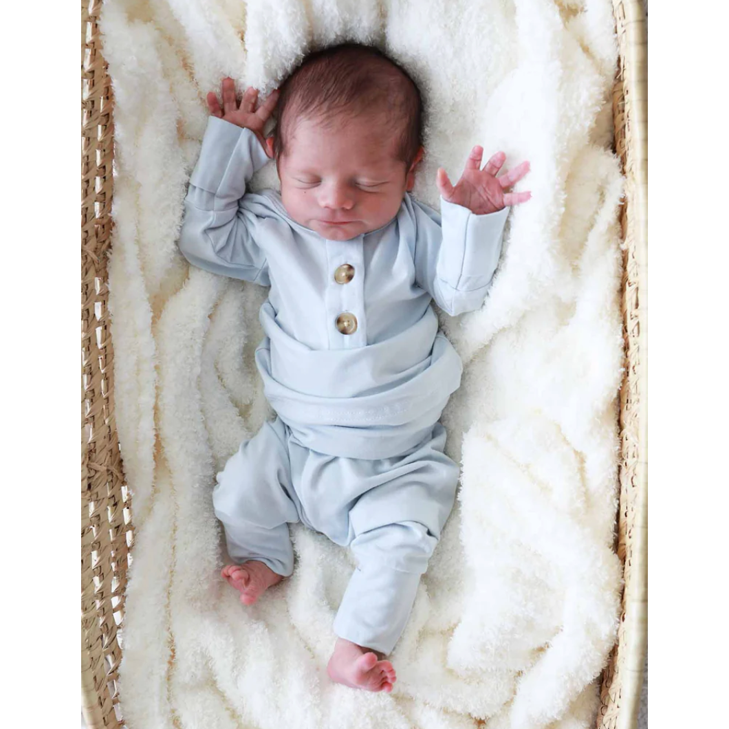 two piece bamboo set | ocean