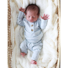 two piece bamboo set | ocean