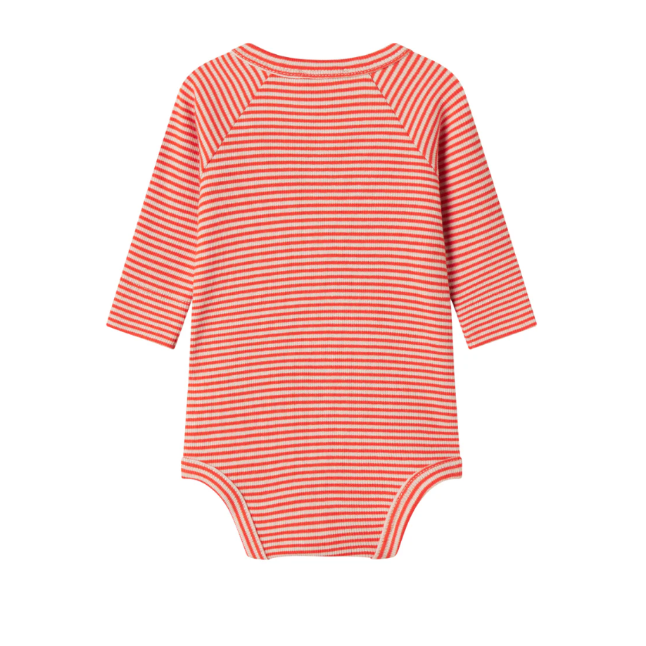 bruno, bodystocking - red stripe