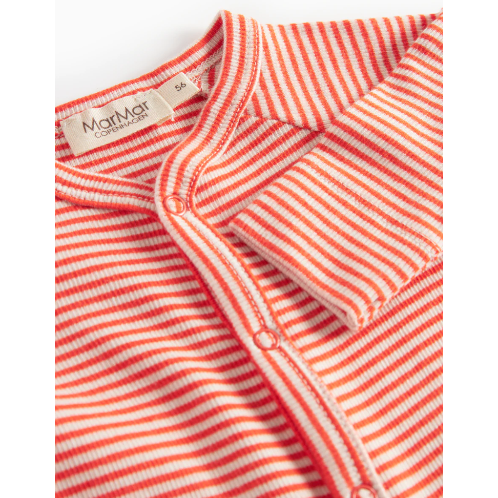 bruno, bodystocking - red stripe