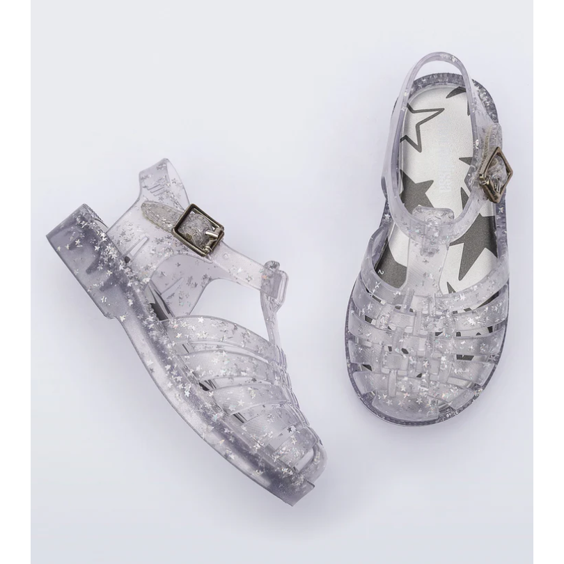 possession shiny elements baby | clear glitter