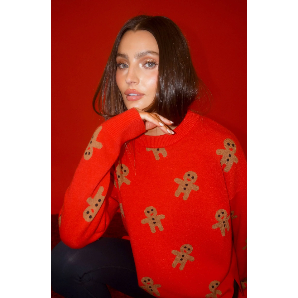 callie sweater | gingerbread