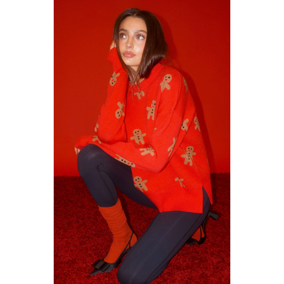 callie sweater | gingerbread