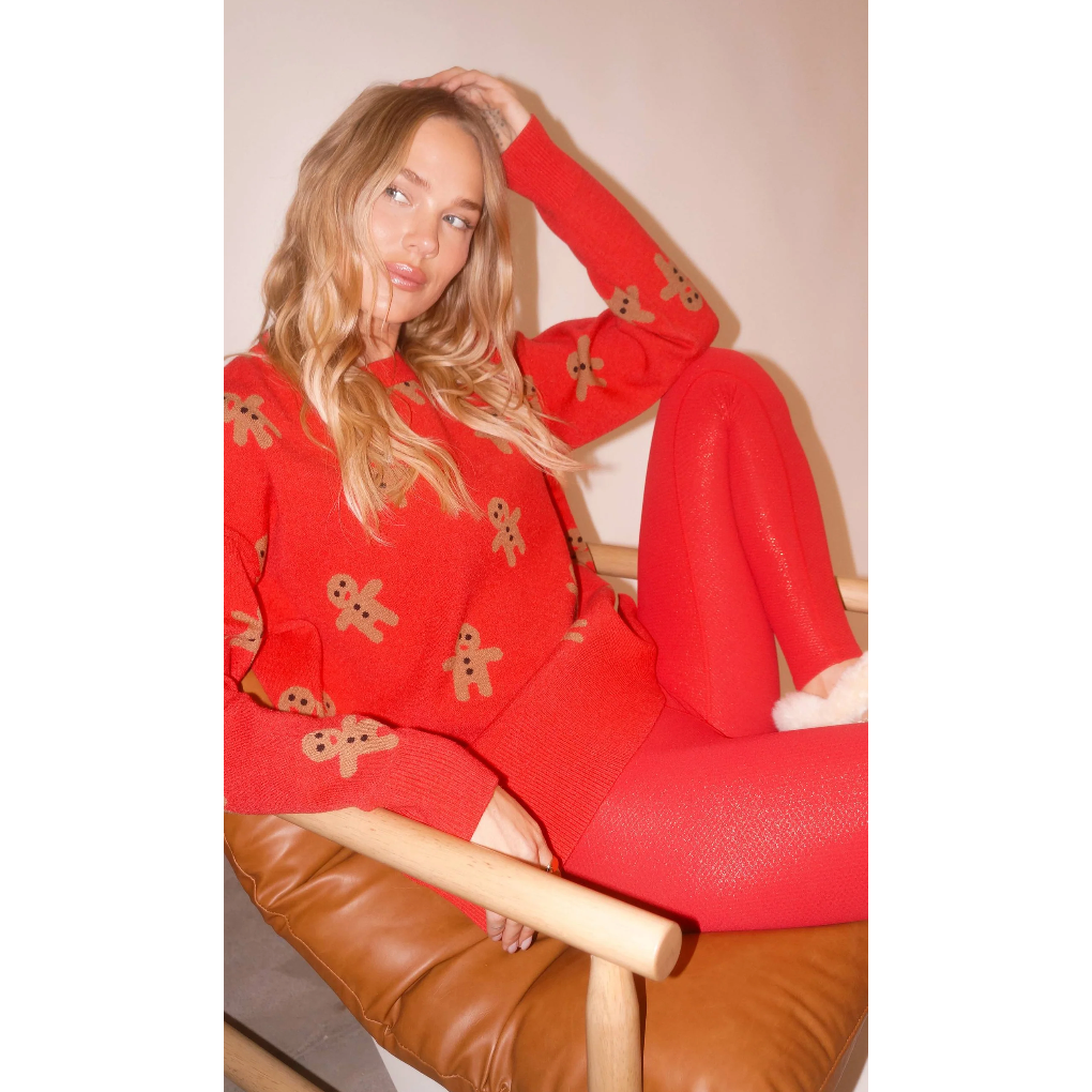 callie sweater | gingerbread