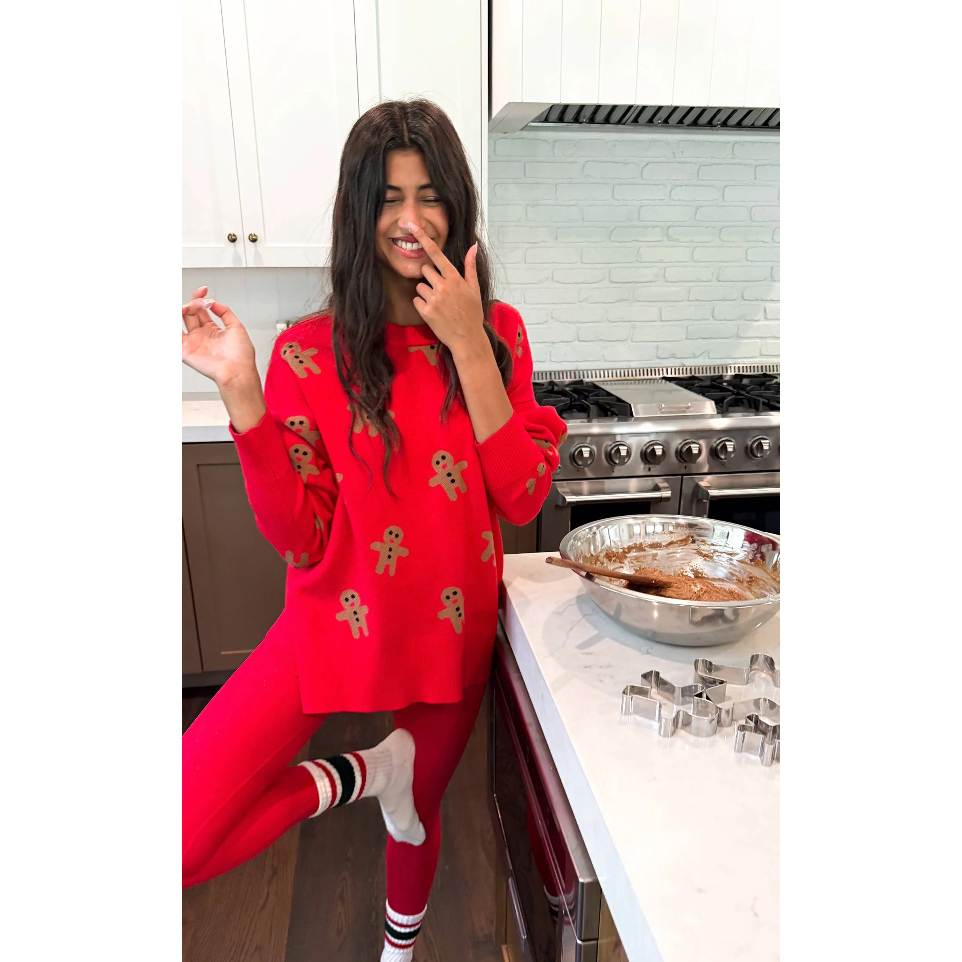 callie sweater | gingerbread