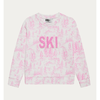 little cassia top | powder pink toile